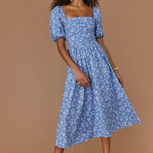 Reformation Rachelle Floral Dress